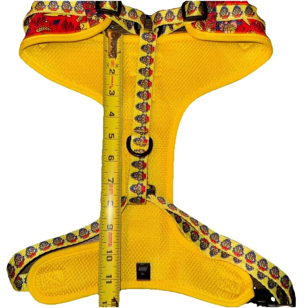 Sassy Woof Adjustable Harness DC Wonder Woman Neoprene Mesh Large Breeds XL NWT